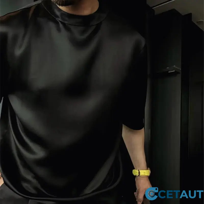 🔥Lässiger Herren-Zweiteiler: T-Shirt & Shorts in Unifarben cetaut