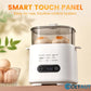Mini-Multifunktions-Eierkocher-Set mit Smart-Touch-Panel cetaut