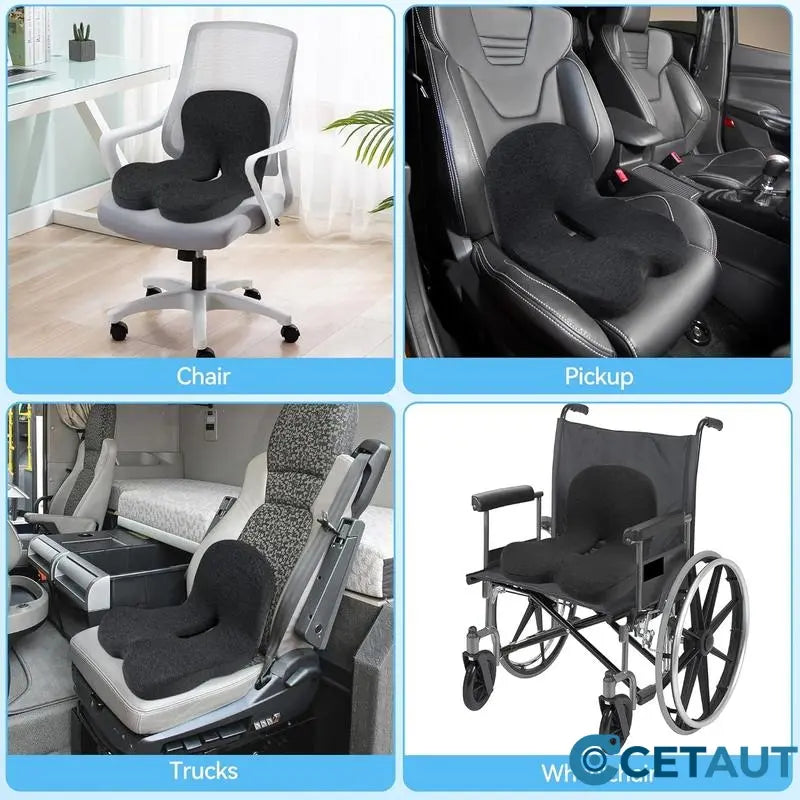 🎁Begrenzter Verkauf 50 % RABATT🎁Rutschfester Memory Foam-Sitz cetaut