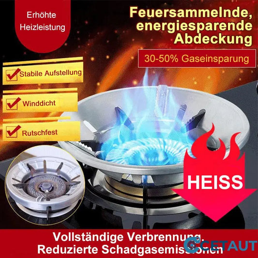 🔥Heißer Verkauf €24.99🔥Home Gas Herd Feuer Sammeln Energiesparende Abdeckung cetaut