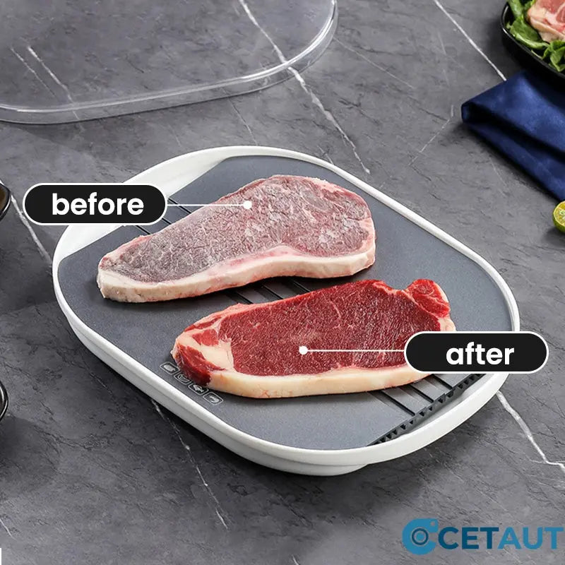 🎁 [Praktisches Geschenk] 🔥 Home Gefrorenes Fleisch Zutaten Auftauen Maschine 🥩 cetaut