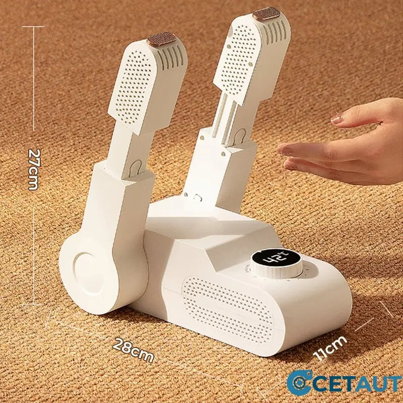 Retractable UV sterilizing shoe dryer cetaut