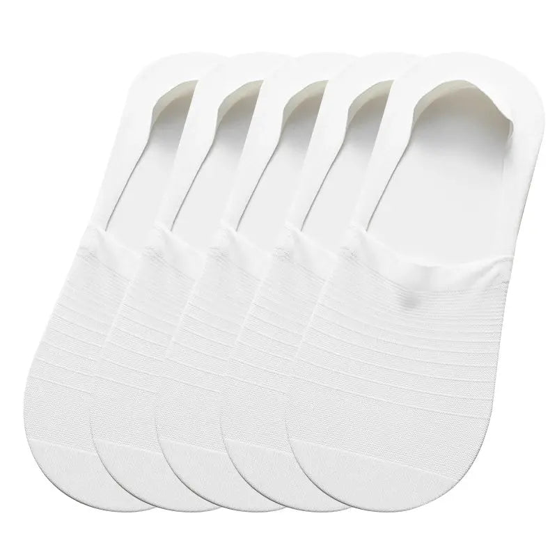 🧦5 Paar Ice-Seiden No-Show Socken – Ultra-dünn, rutschfest & atmungsaktiv für Sneaker & Loafer (50% Rabatt) cetaut