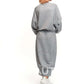 ✨2-teiliges Set aus Rundhals-Sweatshirt und Rock für Damen cetaut