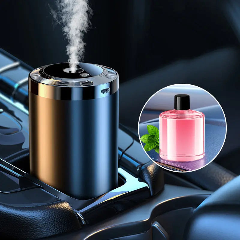🚘 Auto-Diffusor mit Automatikstart & LED-Beleuchtung – 5x stärkerer Duft, 100% natürliche Öle, passt in jedes Fahrzeug! cetaut
