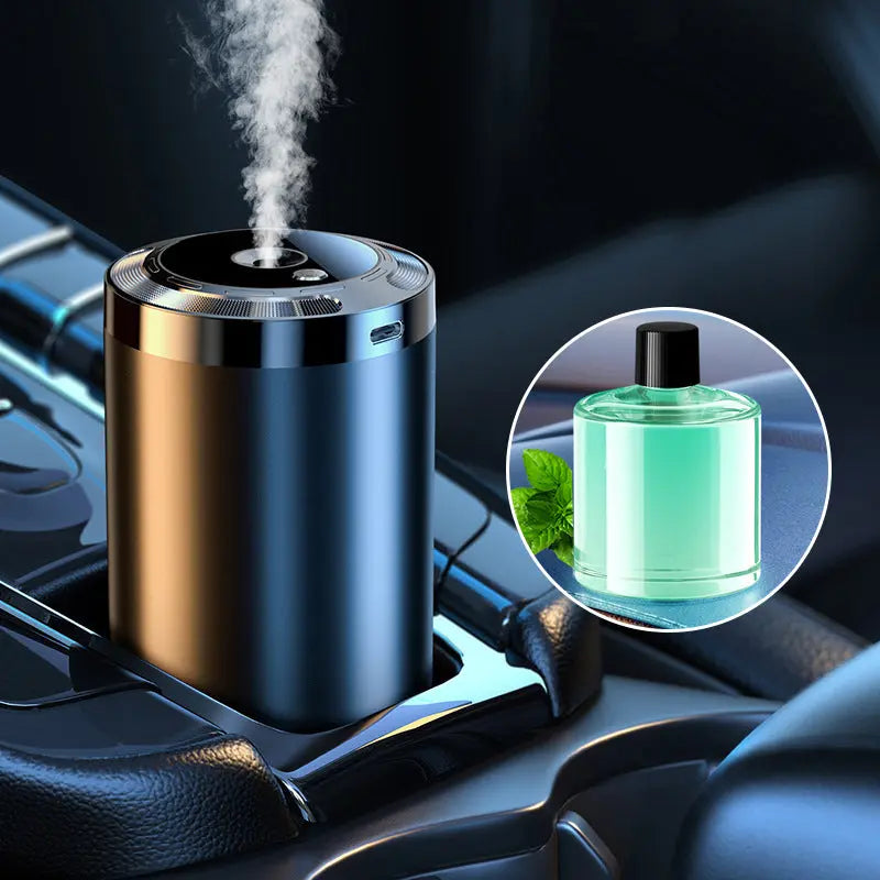 🚘 Auto-Diffusor mit Automatikstart & LED-Beleuchtung – 5x stärkerer Duft, 100% natürliche Öle, passt in jedes Fahrzeug! cetaut