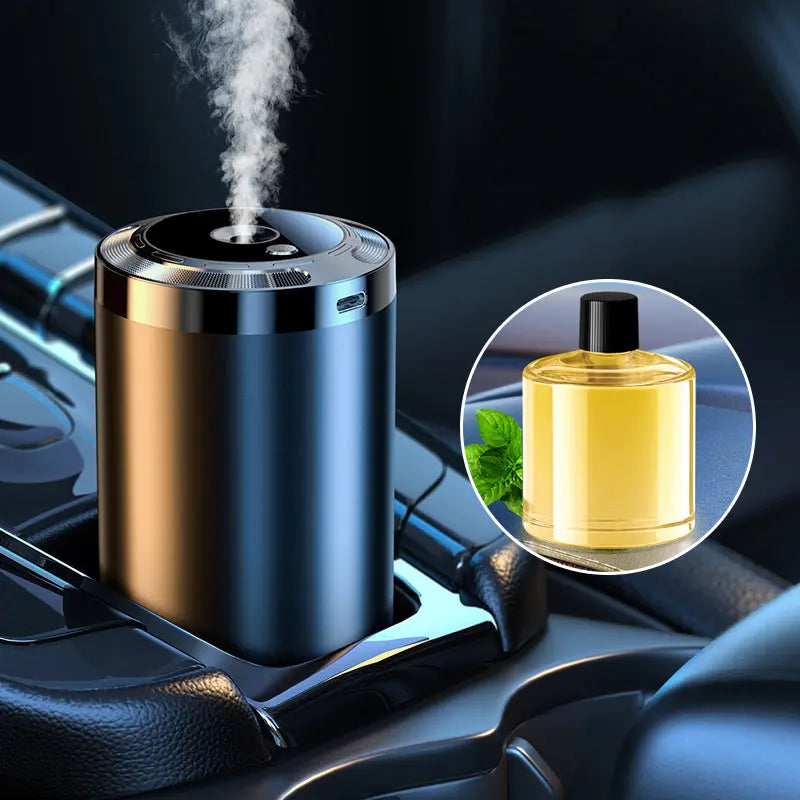 🚘 Auto-Diffusor mit Automatikstart & LED-Beleuchtung – 5x stärkerer Duft, 100% natürliche Öle, passt in jedes Fahrzeug! cetaut