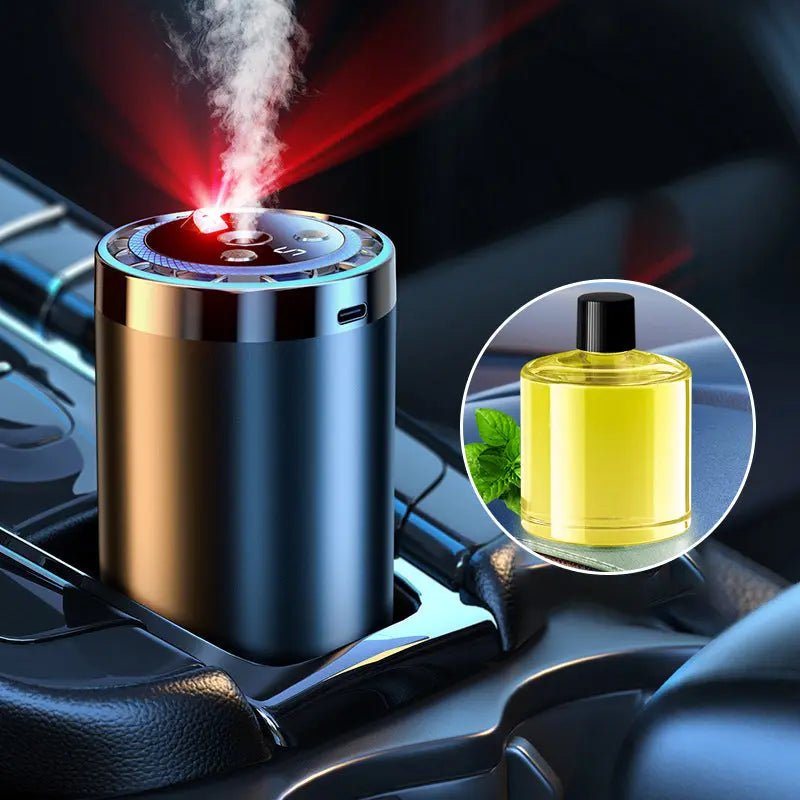 🚘 Auto-Diffusor mit Automatikstart & LED-Beleuchtung – 5x stärkerer Duft, 100% natürliche Öle, passt in jedes Fahrzeug! cetaut