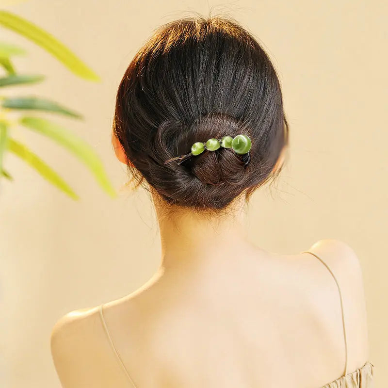 Elegante Haarklammer für Rückenfrisuren cetaut