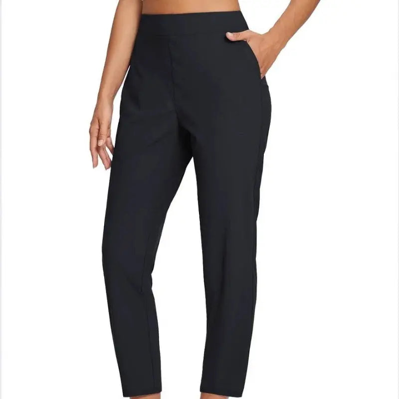 ⏳Begrenzte Zeit 50% Rabatt💥Elastische Damenhose mit hoher Taille und Reißverschlusstaschen cetaut