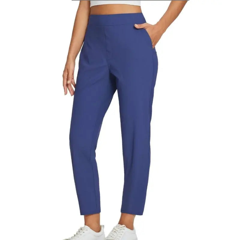 ⏳Begrenzte Zeit 50% Rabatt💥Elastische Damenhose mit hoher Taille und Reißverschlusstaschen cetaut