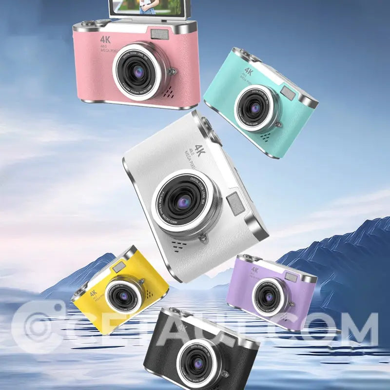 4K HD Flip-Screen Digital Camera✈️32GB-64GB free shipping cetaut