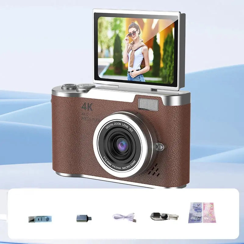 4K HD Flip-Screen Digital Camera✈️32GB-64GB free shipping cetaut