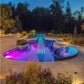 🌈Wasserdichte Unterwasser-Poolbeleuchtung mit 16 Farben & Funkfernbedienung (5m) – 10x LED für helle Beleuchtung🏖️ Ideal für Pool, Gartenparty, Whirlpool cetaut
