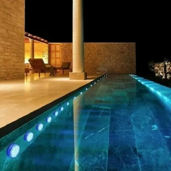 🌈Wasserdichte Unterwasser-Poolbeleuchtung mit 16 Farben & Funkfernbedienung (5m) – 10x LED für helle Beleuchtung🏖️ Ideal für Pool, Gartenparty, Whirlpool cetaut