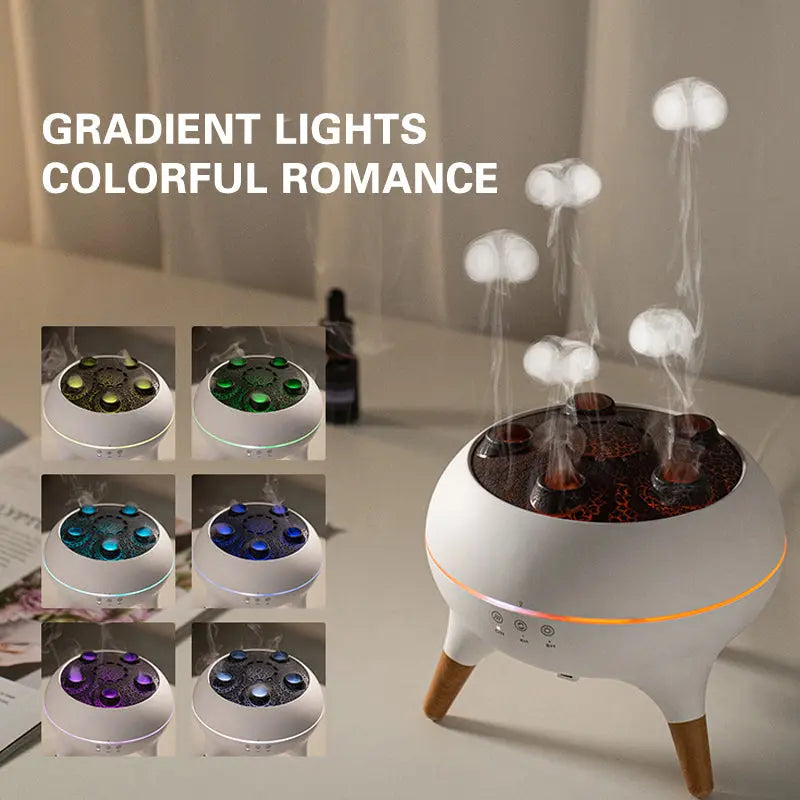 Dynamic Jellyfish Essential Oil Diffuser ＆ Humidifier cetaut