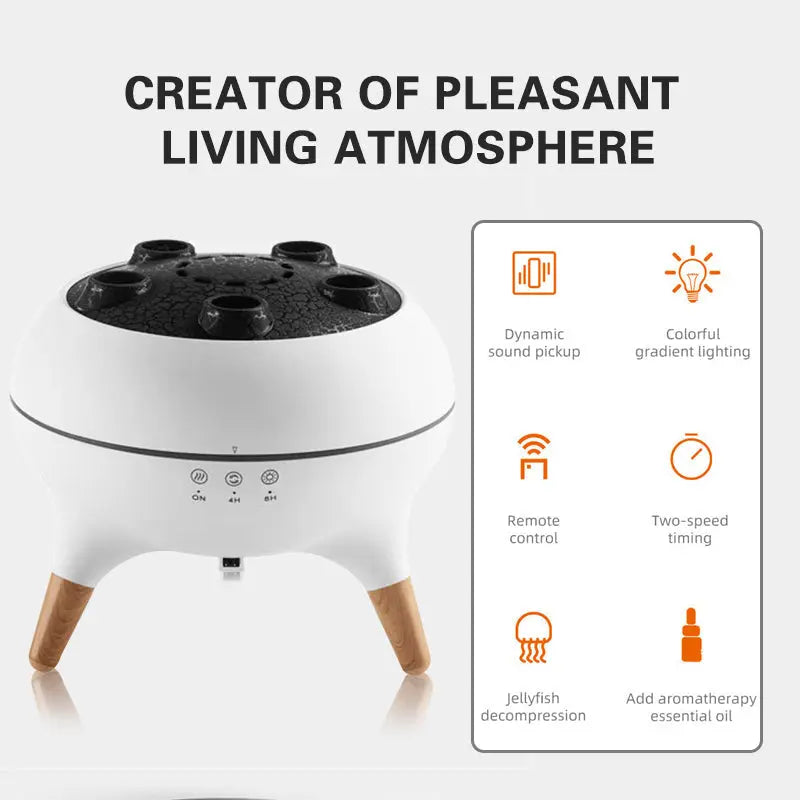 Dynamic Jellyfish Essential Oil Diffuser ＆ Humidifier cetaut