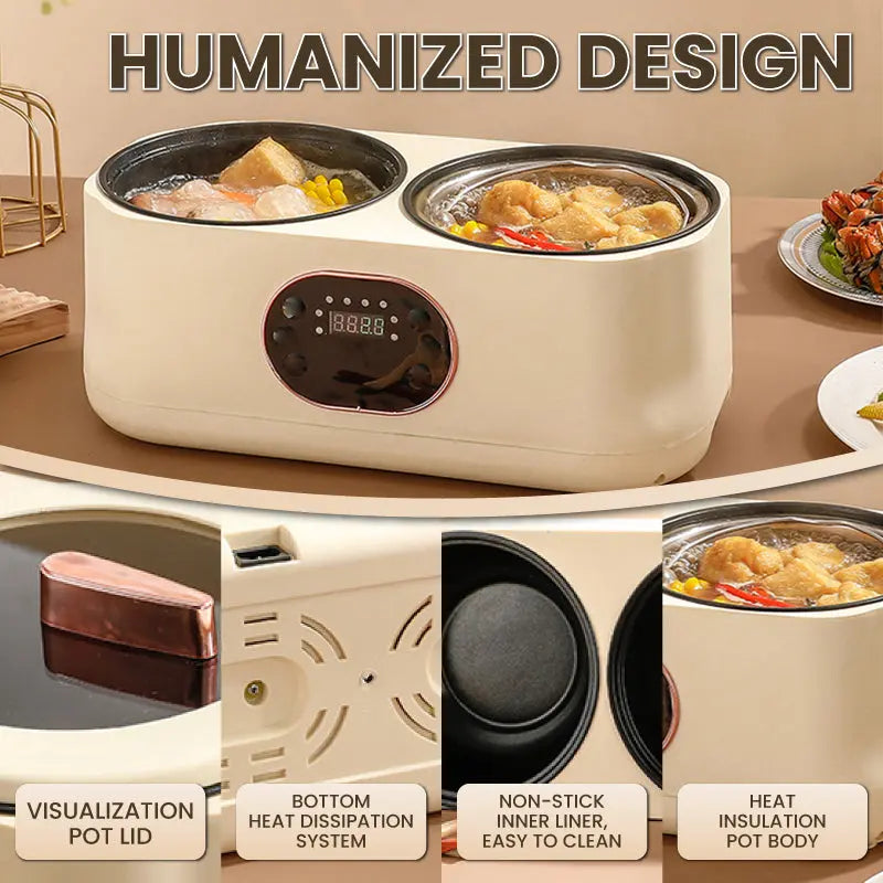 Automatic Multi-Functional Double-Liner Rice Cooker cetaut