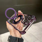 Sturzsichere, transparente iPhone-Hülle mit Ringständer cetaut