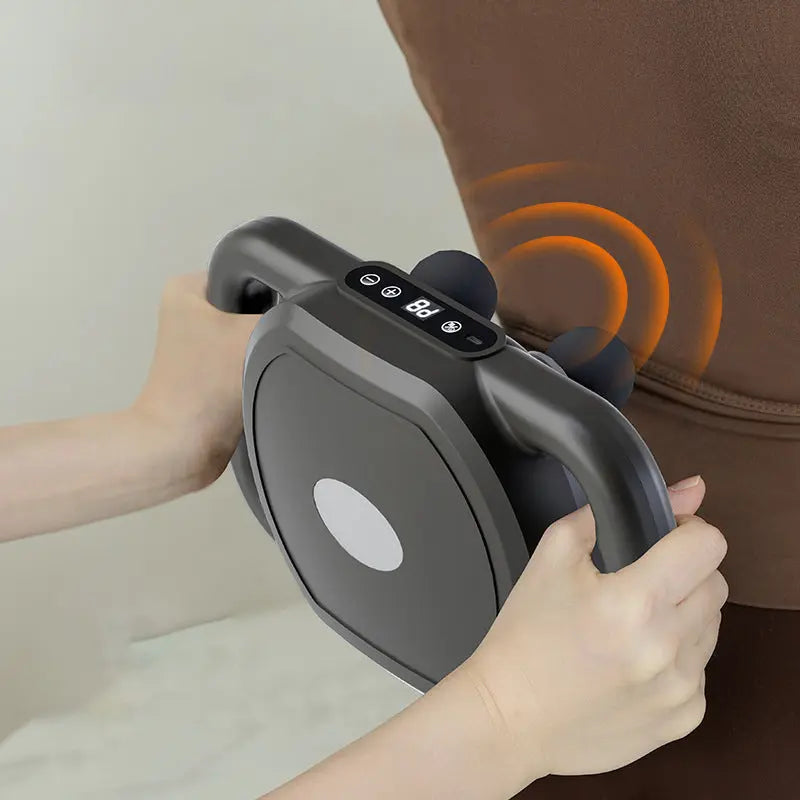 Multifunktionale, automatische Massagepistole mit 12 Köpfen cetaut
