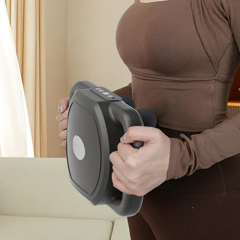 Multifunktionale, automatische Massagepistole mit 12 Köpfen cetaut
