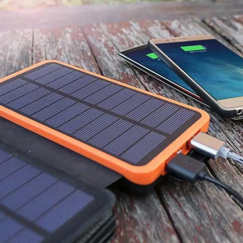25000mAh Solar-Powerbank mit hoher Kapazität - schnelles Aufladen cetaut