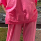 Zweiteiler: Oversize-Hoodie mit Fledermausärmeln & Hose mit geradem Bein cetaut