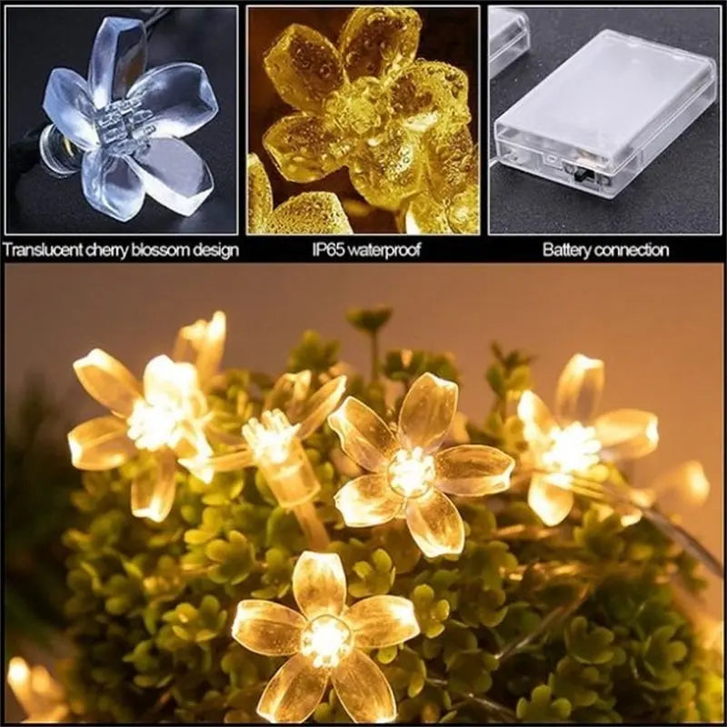 Festival waterdichte LED slinger verlichting voor decoratie van gazon en binnenplaats cetaut