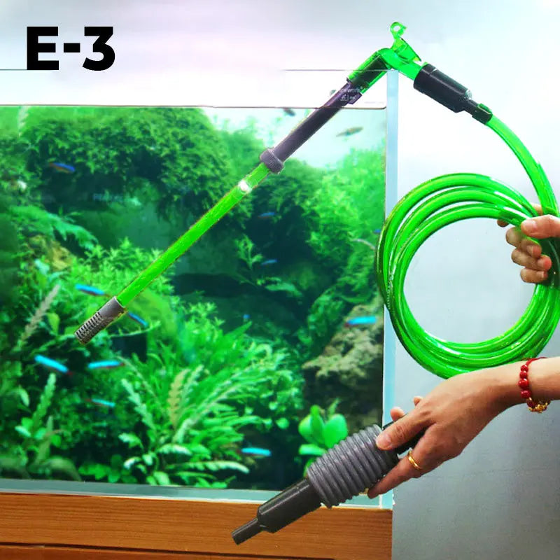 Aquarium-Siphon-Wasserwechsler mit Saugnapf cetaut