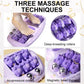 🎁 Mehr kaufen, mehr sparen! 💜🦶 Tragbare Doppelfußmassagewalze – Entspannung jederzeit und überall cetaut