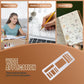 🖊️Ökologische Journal-Schablone aus recyceltem Mylar ✨ 3er-Set für Bullet Journal | Präzise Linien & Checkboxen | 100% plastikfrei & kompostierbar 🌱 cetaut