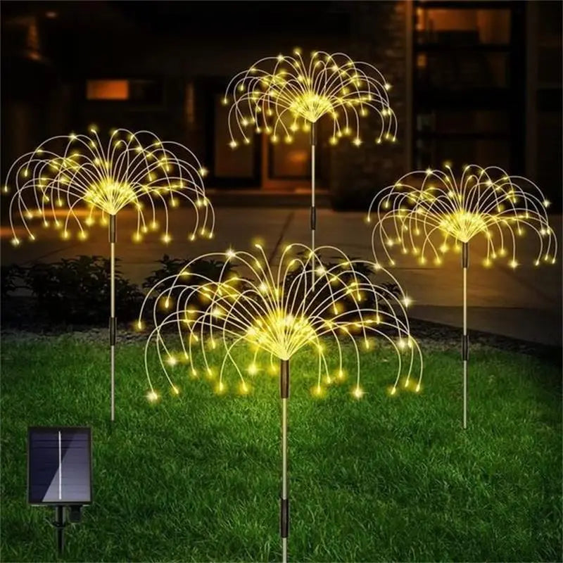 Wasserdichtes Solar Gartenfeuerwerk Licht cetaut