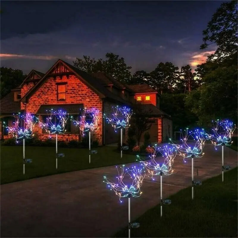 Wasserdichtes Solar Gartenfeuerwerk Licht cetaut