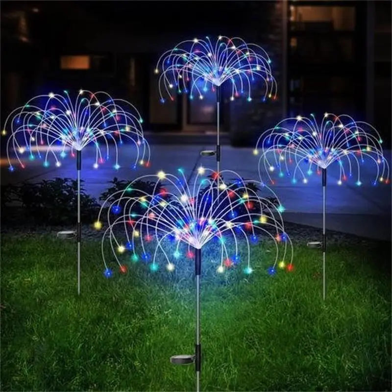 Wasserdichtes Solar Gartenfeuerwerk Licht cetaut