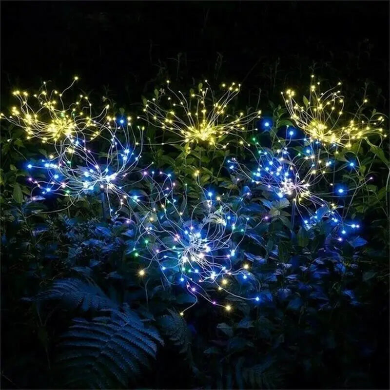 Wasserdichtes Solar Gartenfeuerwerk Licht cetaut