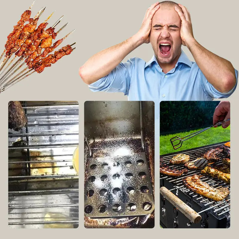 Barbecue Grill Cleaning Spray cetaut