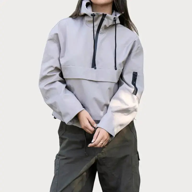 🎁3-in-1 🌧️ Wasserdichte  Herbstjacke Damenjacke mit Kapuze – Perfekter Schutz für Regen, Wind & Alltag | Leicht & stylisch cetaut