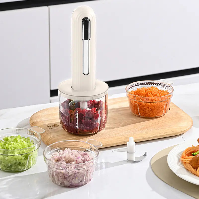 💥Letzte Stunde: 50% Rabatt🔪Kabelloser elektrischer Fleischwolf für den Hausgebrauch🥩 cetaut