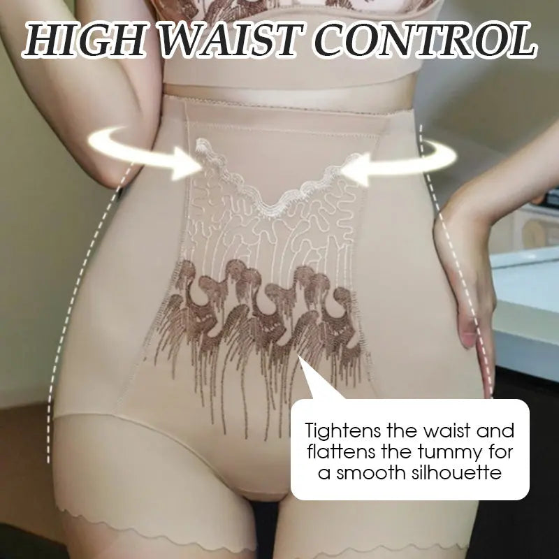 Bauchweg-Shorts mit hoher Taille für Damen cetaut