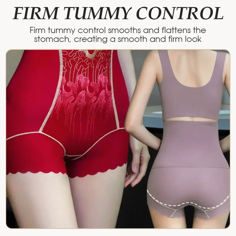 Bauchweg-Shorts mit hoher Taille für Damen cetaut
