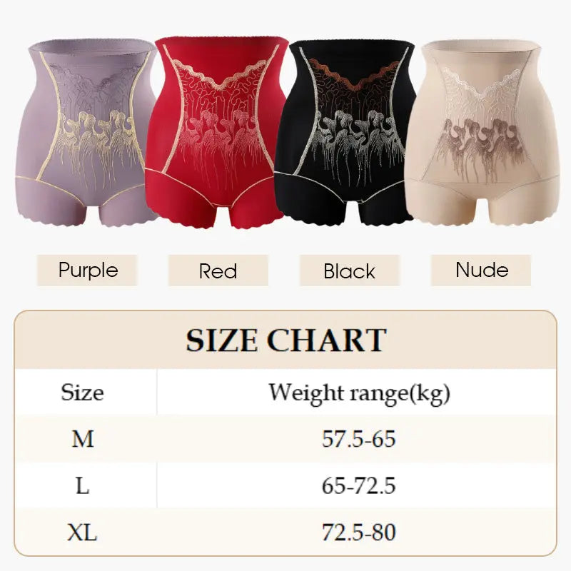 Bauchweg-Shorts mit hoher Taille für Damen cetaut