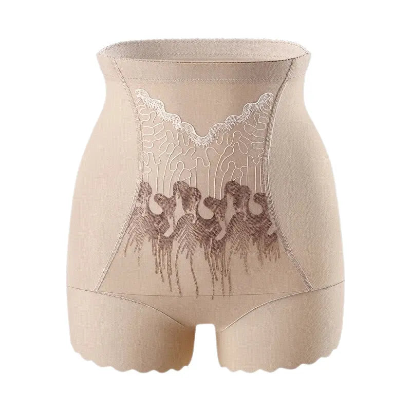Bauchweg-Shorts mit hoher Taille für Damen cetaut