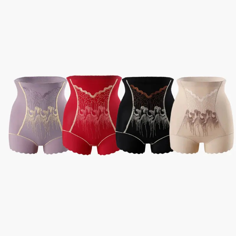 Bauchweg-Shorts mit hoher Taille für Damen cetaut