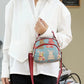 Cute & Stylish Multi-Compartment Printed Bag cetaut