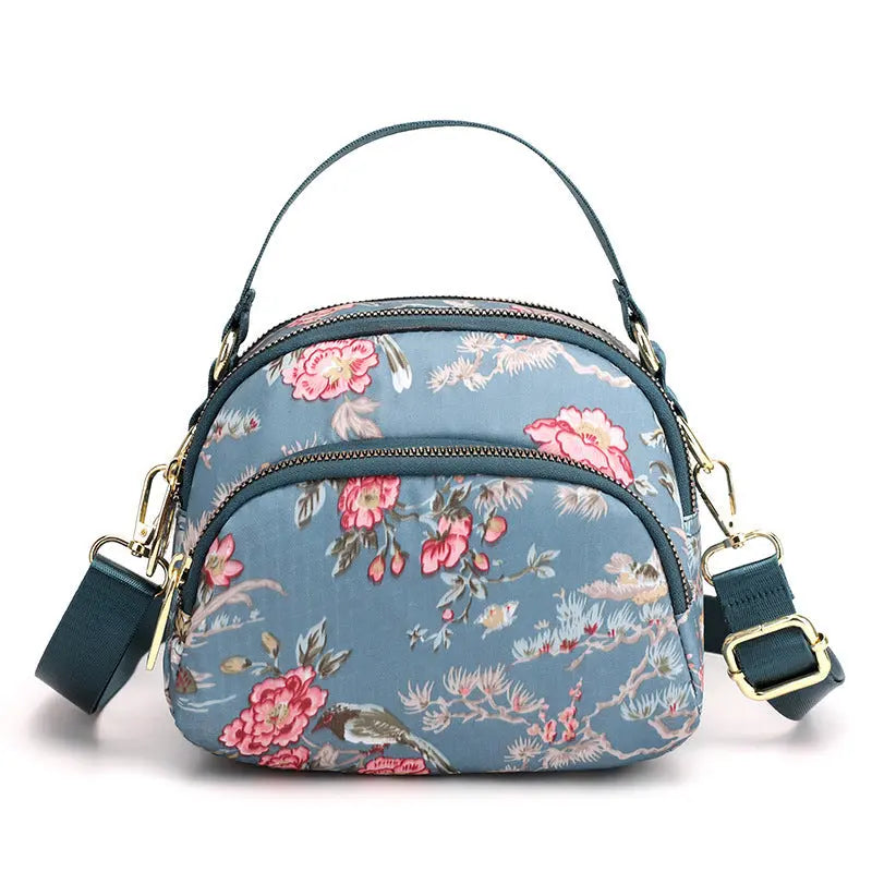 Cute & Stylish Multi-Compartment Printed Bag cetaut
