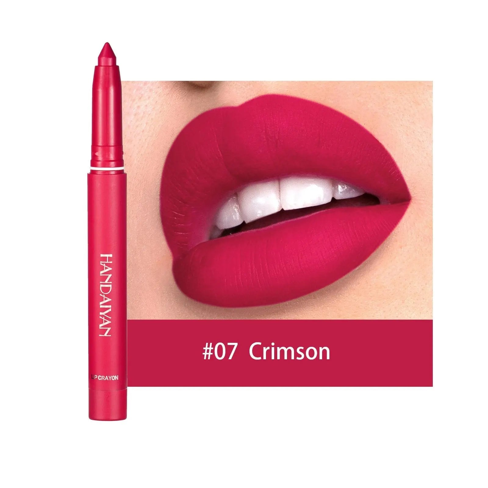 Rotierende, anspitzbare, matte Lippenstiftstifte cetaut