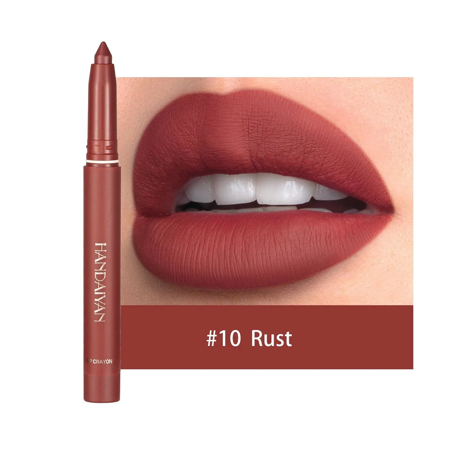 Rotierende, anspitzbare, matte Lippenstiftstifte cetaut