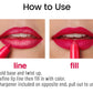 Rotierende, anspitzbare, matte Lippenstiftstifte cetaut