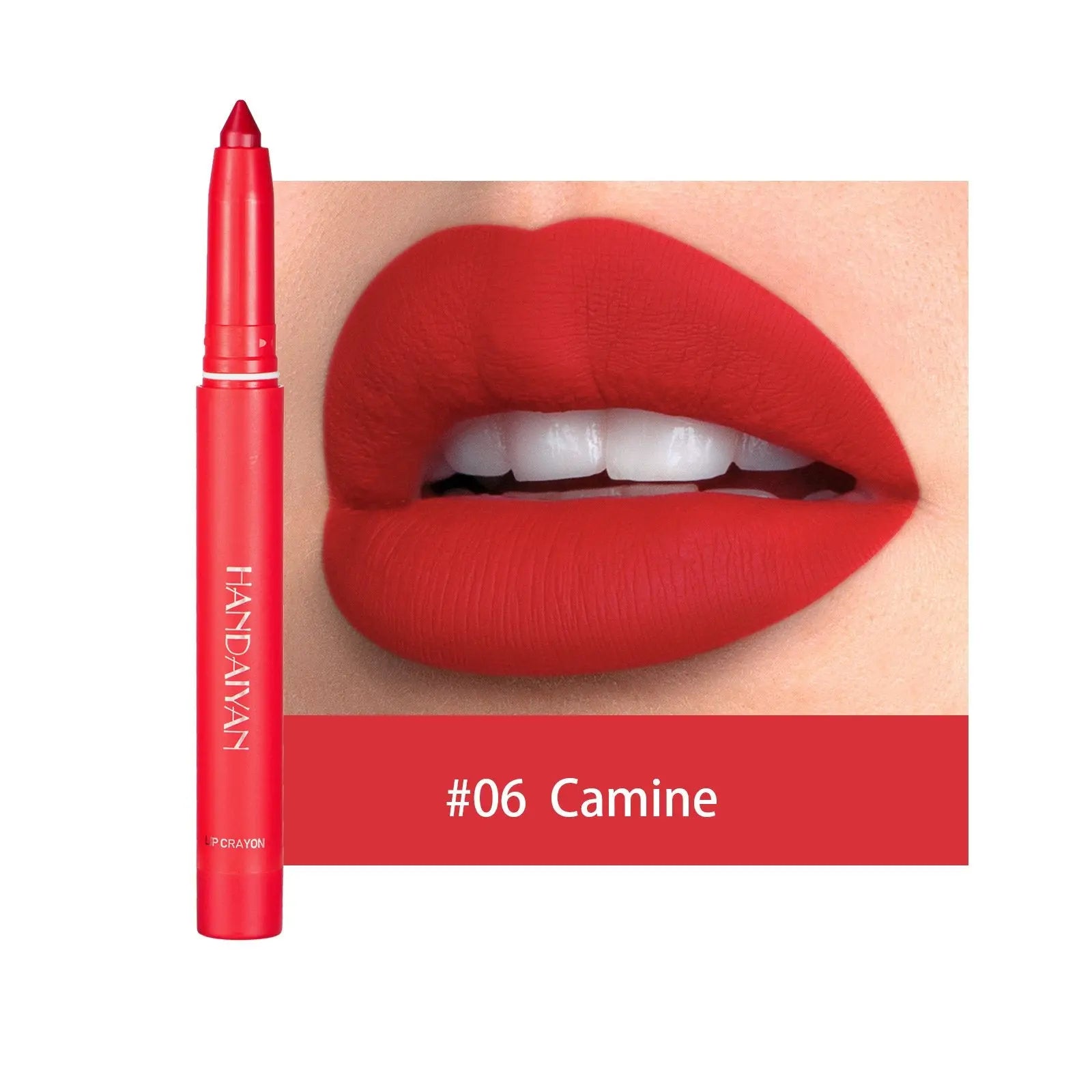 Rotierende, anspitzbare, matte Lippenstiftstifte cetaut