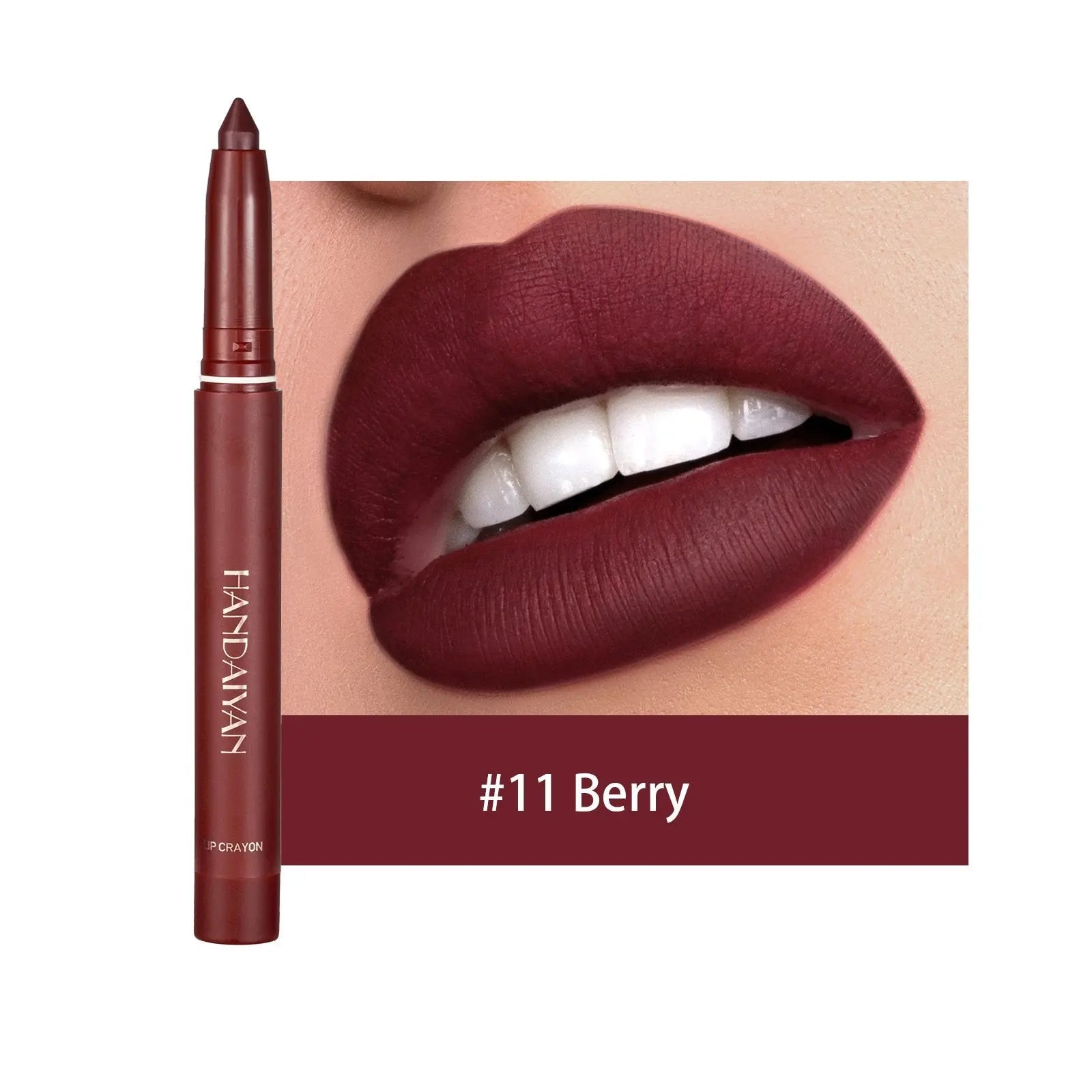 Rotierende, anspitzbare, matte Lippenstiftstifte cetaut
